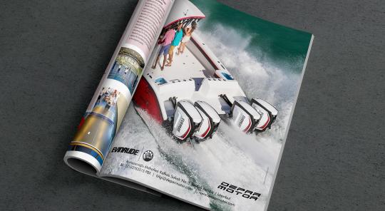 EVINRUDE | Dergi İlan Grafik Tasarım EVINRUDE | Dergi İlan Grafik Tasarım